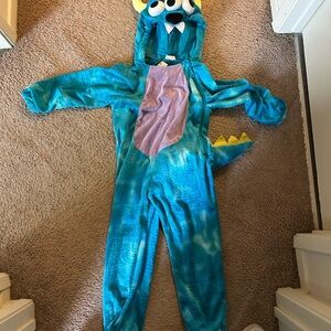 Blue Monster Kids Costume